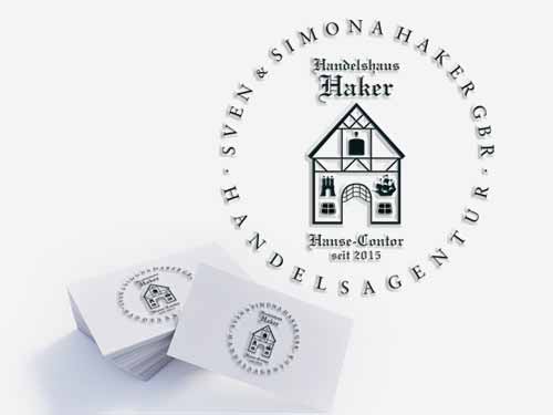 Brand logo - Design of a brand logo - Brands & Web Agency Munich. Marlene Kern Design designs for a trading house