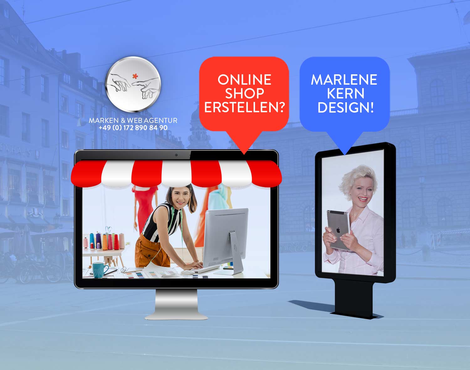 Online Shop erstellen – Marken & Web Agentur München erstellt Ihren Onlineshop. Marlene Kern Design bietet Ihnen nachhaltige Qualität & professionellen Prozess.